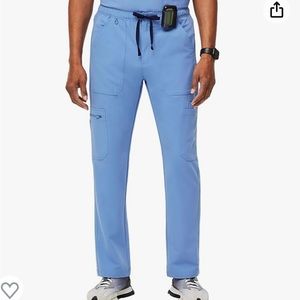 Figs Men’s Cairo Cargo Pants in Blue EUC Size Medium